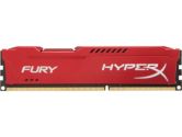 Kingston HyperxFURY Memory Red 8GB 1x8GB DDR3-1866 CL10 Single Channer Memory Module (Kingston: HX318C10FR/8)