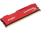 Kingston HyperxFURY Memory Red 8GB 1x8GB DDR3-1600 CL10 Single Channer Memory Module (Kingston: HX316C10FR/8)