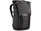 Thule Covert DSLR Rolltop Backpack Water Resistance fit body 3 lenses 15in Notebook and 9in Table (Thule: TCDK-101DKS)