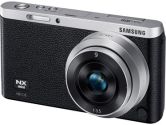 Samsung NXF1 20MP 3.0in Touch LCD FHD WIFI 9mm + 9-27mm/iFn Len Camera Black + Silver (Samsung Digital Cameras: EV-NXF1ZZB4ICA)