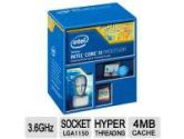 Intel Core i3 I3-4350 Haswell 3.6GHZ Processor LGA1150 3MB Cache Retail (Intel: BX80646I34350)