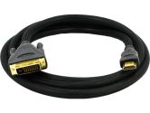 Ion Cables 10FT HDMI to DVI Cable Black (Ion Cables: ION-HDMI/DVI 10FT)