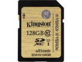 Kingston 128GB SDXC Class 10 UHS-I Ultimate Flash Card (Kingston: SDA10/128GB)