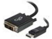 C2G DisplayPort Male to Single Link DVI-D Male (C2G: 54328)