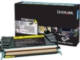 Lexmark X748 Yellow High Yield Return Program Toner Cartridge (Lexmark Printer Supplies: X748H1YG)