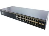 Amer Networks SGR124W 24 Port Gigabit Web Managed Switch (Amer Networks: SGR124W)