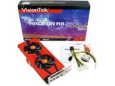 Visiontek Radeon R9 280X 850MHZ 3GB 6.0GHZ GDDR5 2xDVI HDMI DisplayPort PCI-E Video Card (VISIONTEK: 900652)