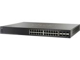 Cisco 24-PORT Gigabit +4 10-GIG Max POE+ Switch (Cisco: SG500X-24MPP-K9-NA)