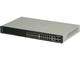 Cisco Small Business 500 Series Managed PoE Stackable Managed Ethernet Switch (Cisco: SF220-24P-K9-NA)