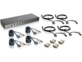 IOGEAR 8-PORT Dual Link DVI KVMP Switch Kit With VGA Support (IOGEAR: GCS1208KIT2)