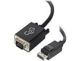 C2G DisplayPort Male to VGA Male Adapter Cable (C2G: 3866987)