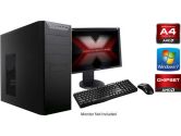 NCIX PC Entra HM04 System AMD A4-5300 Dual Core 4GB 500GB HDMI USB3.0 Windows 8.1 64Bit (NCIXPC Entra series: Entre-HM04)