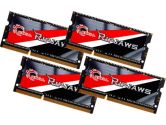 G.SKILL Ripjaws SO-DIMM 32GB/4X8GB DDR3L-1600 CL11-11-11-28 Dual Channel (G.Skill: F3-1600C11Q-32GRSL)