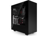 NZXT Source 340 ATX Steel Tower Case Window 3X3.5INT 3X2.5INT USB3.0 *No PSU* - Black (NZXT: CA-S340W-B1)