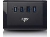 Patriot USB 3.0 SuperSpeed 4 Port Hub (Patriot Accessories: PCUSB34P)