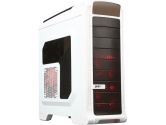 DIYPC Shadow-H01-W White Computer CaseWith Side Panel Window (DIYPC: Shadow-H01-W)