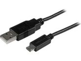 StarTech.com Mobile Charge Sync USB to Slim Micro (Startech: USBAUB15CMBK)