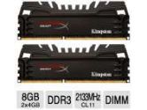 Kingston 8GB 2133MHZ DDR3 Non-ECC CL11 DIMM XMP Beast Series (Kingston: HX321C11T3K2/8)