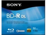 Sony BNR50R2H - BD-R Dual Layer Recordable Blu-Ray Disc (Sony Accessories: BNR50R2H)