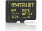 Patriot EP Series Class 10 32GB MICROSDHC/MICROSDXC U3 Card for 4K 90MB/SEC Read 45MB/SEC Write (Patriot: PEF32GEMCSHC10)