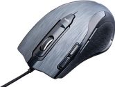 Tesoro Shrike 5600DPI Laser Sensor Gaming Mouse - Silver (Tesoro: TESORO-H2L(S))