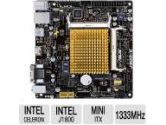 ASUS J1800I-C Mini ITX Motherboard Integrated Intel Celeron J1800 SoC HDMI DVI USB 3.0 Up to 8GB RAM (ASUS: J1800I-C)