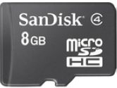 SanDisk 8GB MicroSD Memory (Flash Memory)                                        Model SDSDQB-008G-B35 (SanDisk: SDSDQB-008G-B35)