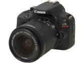 Canon EOS Rebel SL1 (8575B003) Black Digital SLR Camera with 18-55mm IS STM Lens (Canon USA: 013803222654)