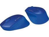 Logitech M320 Blue Wireless Mouse - 1000DPI With Curves Designed USB Port for Windows & MAC OS (Logitech: 910-004353)