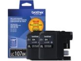 Brother Super High Yield Ink Cart Black 2PKS (Brother Printer Supplies: LC1072PKS)