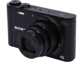 SONY Cyber-shot WX350 DSC-WX350/B Black 18.2 MP Digital Camera HDTV Output (Sony: DSC-WX350/B)