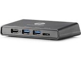 HP 3001PR USB3 Port Replicator (HP SMB Systems: F3S42UT#ABA)