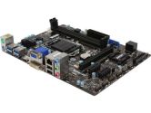 MSI H81M-E34 mATX LGA1150 H81I DDR3 1PCI-E16 2PCI-E1 SATA3 USB3.0 HDMI DVI VGA Motherboard (MSI: H81M-E34)