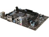 MSI AM1M mATX AM1 Kabini DDR3 1PCI-E16 2PCI-E1 SATA3 HDMI DVI VGA USB3.0 GBLAN Motherboard (MSI: AM1M)