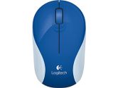 Logitech M187 Wireless Mini Mouse - Brave Blue for Win / MAC / Chrome OS - USB Tiny Nano Receiver (Logitech: 910-004176)