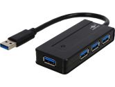 Vantec 4-PORT USB 3.0 BUS-POWERED Travel Hub (Vantec: UGT-MH400U3)