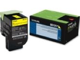 LEXMARK CX510 Yellow Extra High Yield Return Program Toner Cartridge (Lexmark: 80C1XY0)