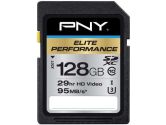 PNY 128GB Elite Performance SDXC Class 10 UHS-3 - 95MB/s SD (PNY Technologies Inc: P-SDX128U395-GE)