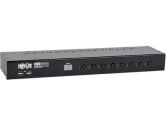 Tripp Lite B043-DUA8-SL 8-Port 1U Rack-Mount DVI/USB KVM Switch with Audio and 2-port USB Hub (TRIPP LITE: B043-DUA8-SL)