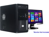 NCIX PC Entra PRO313B Intel Core I3-6100 Skylake 4GB 1TB SSHD HDMI DVI VGA Windows 7 Pro Desktop PC (NCIXPC Entra series: Entra-PRO313B)