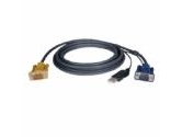 TRIPP LITE 10 ft. USB (2-in-1) KVM cable kit (Tripp Lite: P776-010)