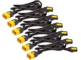 APC 6PK PWR Cord Kit Locking C13 to C14 1.2M (American Power Conversion: AP8704S-NA)