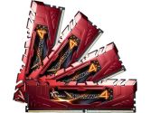 G.SKILL Ripjaws 4 32GB 4X8GB DDR4-2400 CL15 1.2V Memory Kit Red (G.Skill: F4-2400C15Q-32GRR)