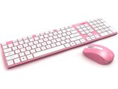 Azio HUE 2 Pink Wireless Keyboard & Mouse Combo (AZIO Corporation: KM508-PN)