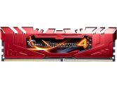 G.SKILL Ripjaws 4 16GB 8GBX2 DDR4-2400MHZ Memory Kit Red Heatspreader (G.Skill: F4-2400C15D-16GRR)