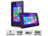 HIPSTREET 7 inch QUAD CORE WINDOWS 8.1 INTEL TABLET. Includes MS OFFICE 365 for (HIPSTREET: HS-7DTB34-16GB)