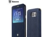 Baseus LTSAS7EDGE-SM15 Terse Leather Case For SAMSUNG GALAXY S7 EDGE Sapphire (Baseus: LTSAS7EDGE-SM15)