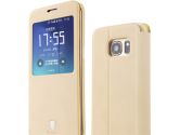 Baseus LTSAS7EDGE-SM11 Terse Leather Case For SAMSUNG GALAXY S7 EDGE Khaki (Baseus: LTSAS7EDGE-SM11)