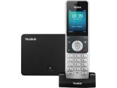 Yealink IP Phone DECT Base+ Phone 25 physical keys Up to 5 handsets 30h talk time 400h standby time (Yealink: SIP-W56P)