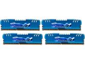 G.SKILL Ripjaws Z 32GB  DDR3-2133 CL10-12-12-31 1.6V 240PIN Quad Channel Memory Kit - Blue (G.Skill: F3-2133C10Q-32GZM)